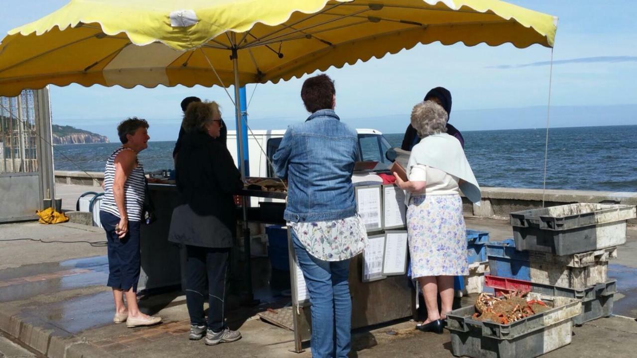 La Plage En Normandie ปูร์วีลล์ซูร์แมร์ ภายนอก รูปภาพ
